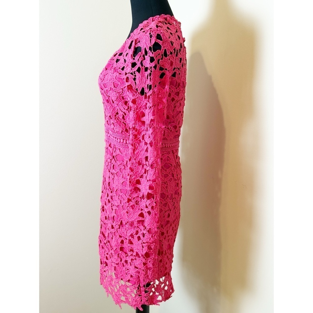 ENDLESS ROSE LONG SLEEVE LACE MINI DRESS M - Picture 8 of 15